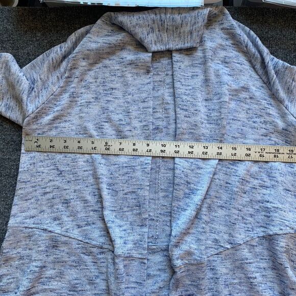 Loft Open Cardigan Women M Light Weight Knit Long Sleeve Nubby Space Dye - Picture 12 of 15